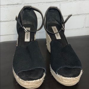 Steve Madden Platform Espadrille Wedges